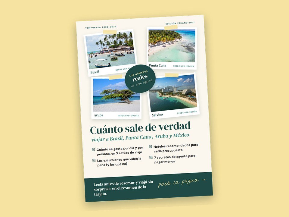 Portada de la guía Cuánto sale tu viaje de verdad